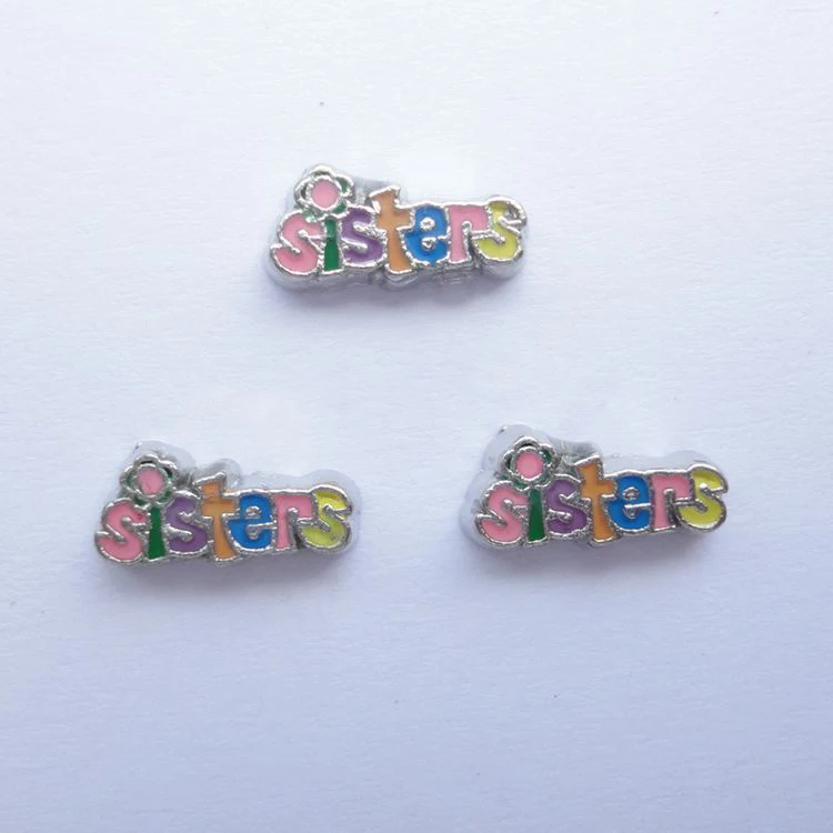 

20pcs/lot sisters floating living memory Charms