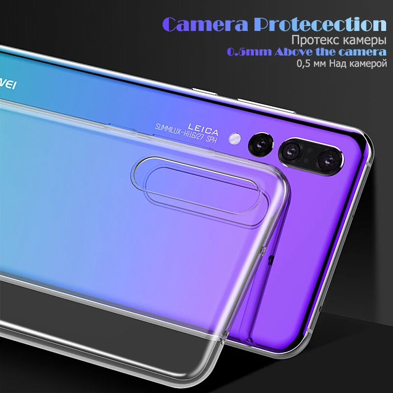 Silicone Soft TPU Transparent Case For Huawei P20 P20Pro P20 lite Mate10 Pro Transparent Phone Cover For Honor 10 V10 Case Shell Silicone Soft TPU Transparent Case For Huawei P20 P20Pro P20 lite Mate10 Pro Transparent Phone Cover For Honor 10 V10 Case Shell