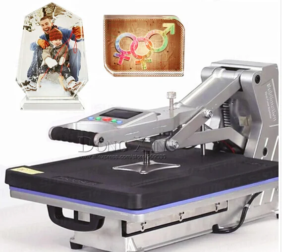 US $724.68 ST4050B Without Hydraulic High Pressure Digital Manual TShirt Heat Press Machine With Drawer For Transfer Image