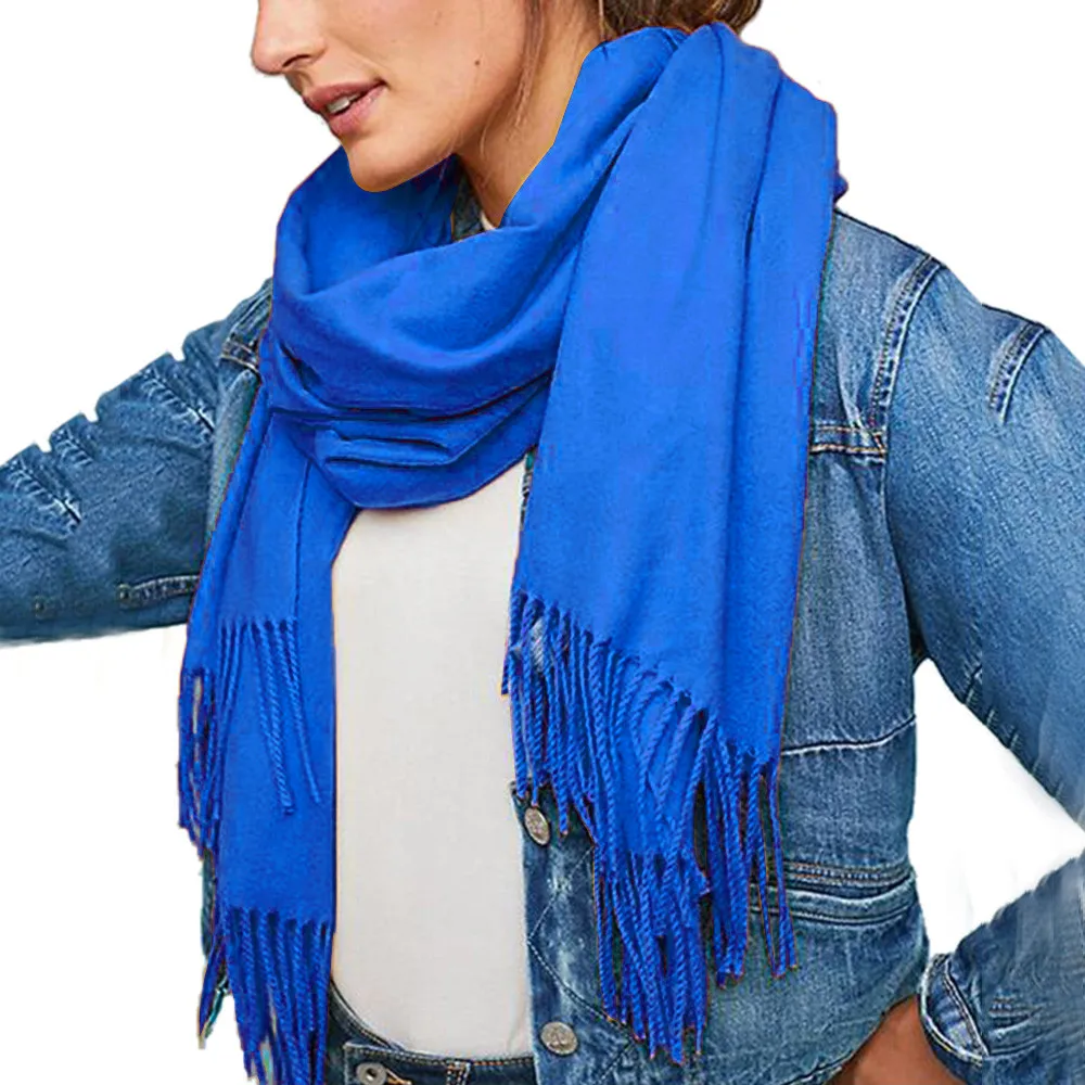 Элегантные шарфы Acne чистая цветная Пашмина натуральная шерсть кашемировый шарф-платок обертка унисекс шейный платок дышащие шарфы палантин
