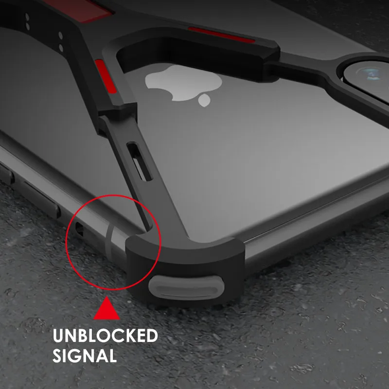 Чехол для телефона R Just X механический армированный чехол iPhone XS задняя крышка Max