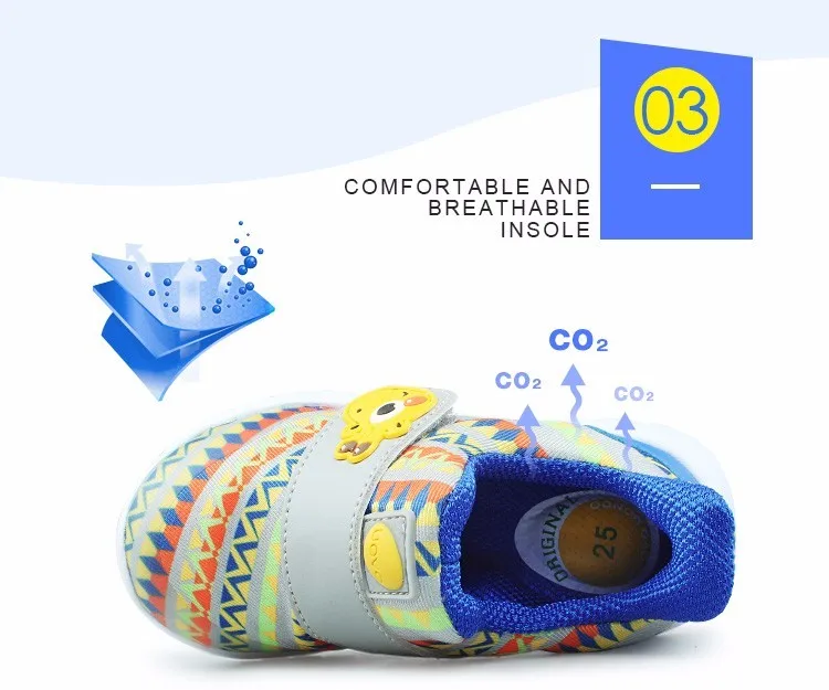 UOVO детская обувь для малышей легкая дышащая детская обувь удобная весенняя обувь для маленьких девочек и мальчиков