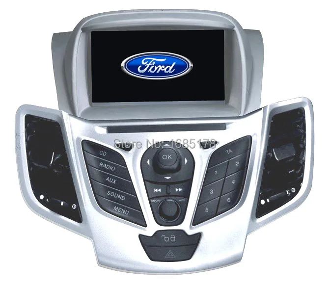 Dashboarddisplayhoek head units autoradio voor ford fiesta(2009 2010 2011 2012 2013 2014 2015) 2
