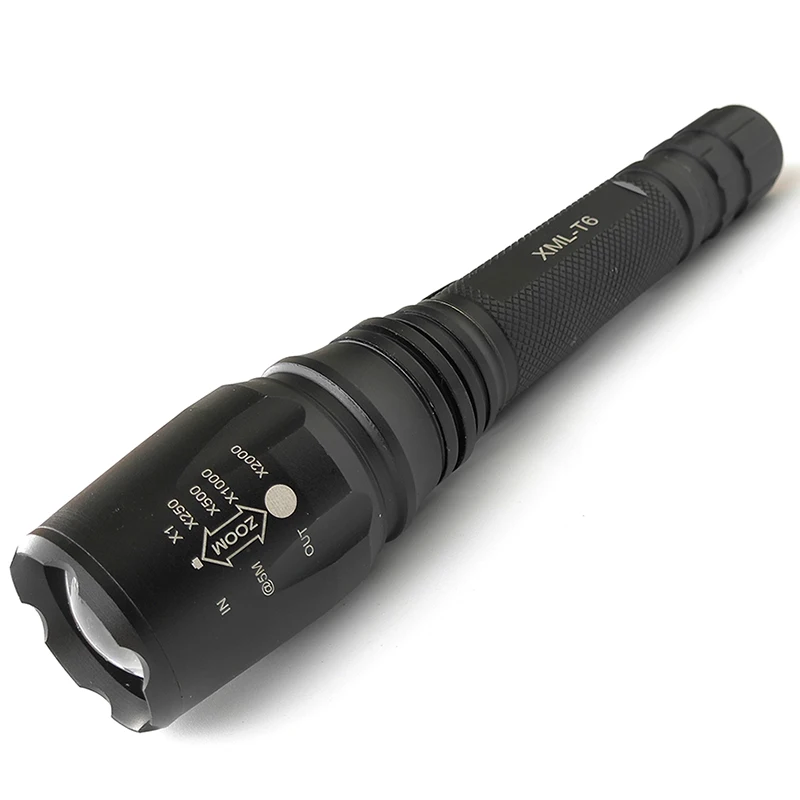 Litwod Z10V5 powerful hunting LED Flashlight Torch CREE XML L2 T6 Zoomable Tactical Flashlight stand night hunting light for gun