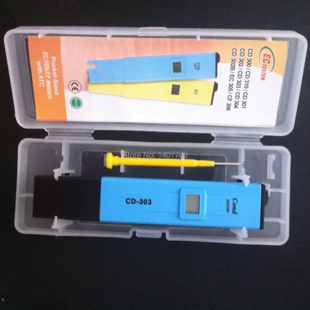 Wattson цифровая ручка карман кондуктометр тестер с пластиковой коробке 10 шт