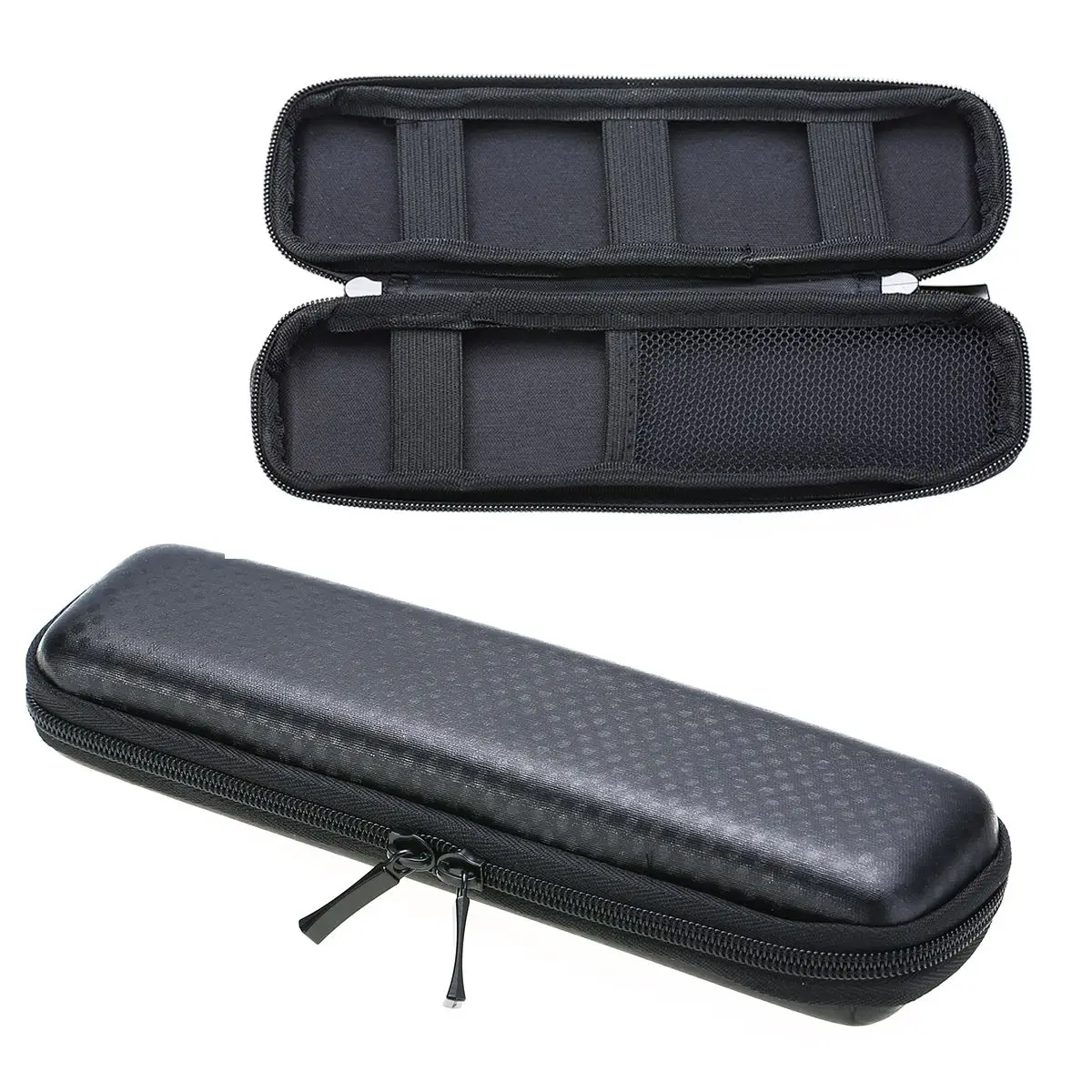 Black Portable EVA Hard Shell Stylus Pencil Pen Case Holder Pouch For Ballpoint Pen