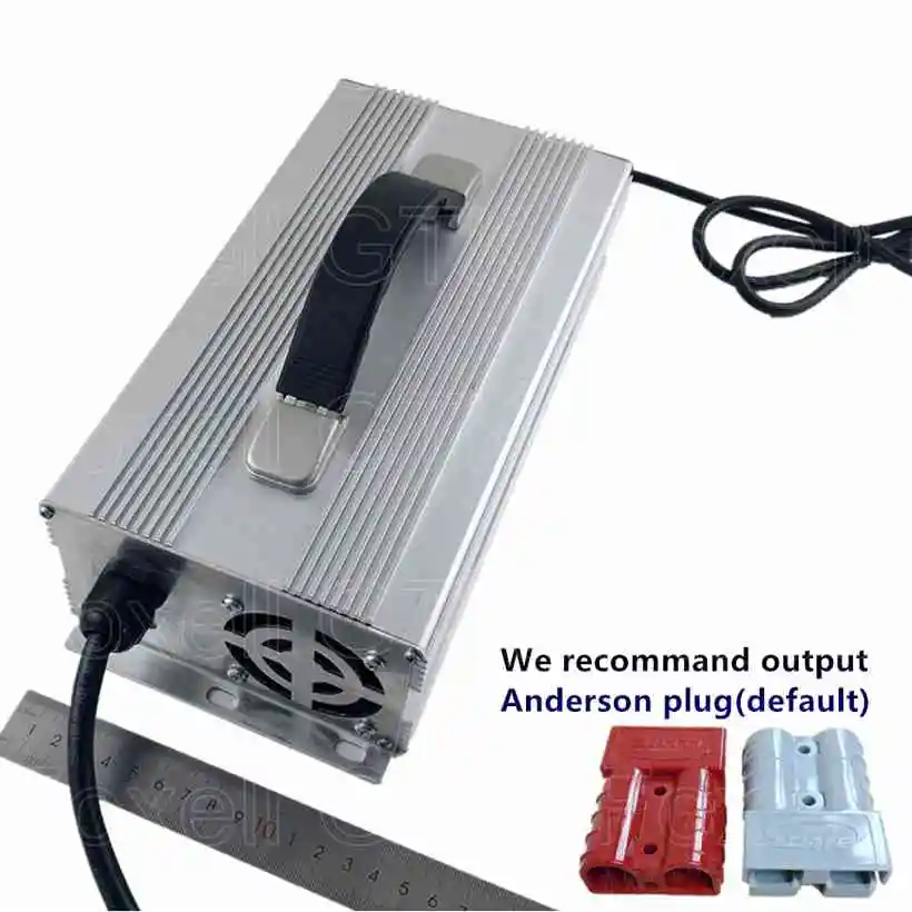 60v 10A fast smart 20s 73v battery charger external for 60v 50ah 80ah Lifepo4 20s 64v battery electric vehicles EV RV (1)