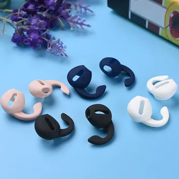 

1 Pair Suitable For Bluetooth Wireless Headset Ear Cap For Airpods Non-Slip Silicone In-Ear Replacement Earbuds Cover