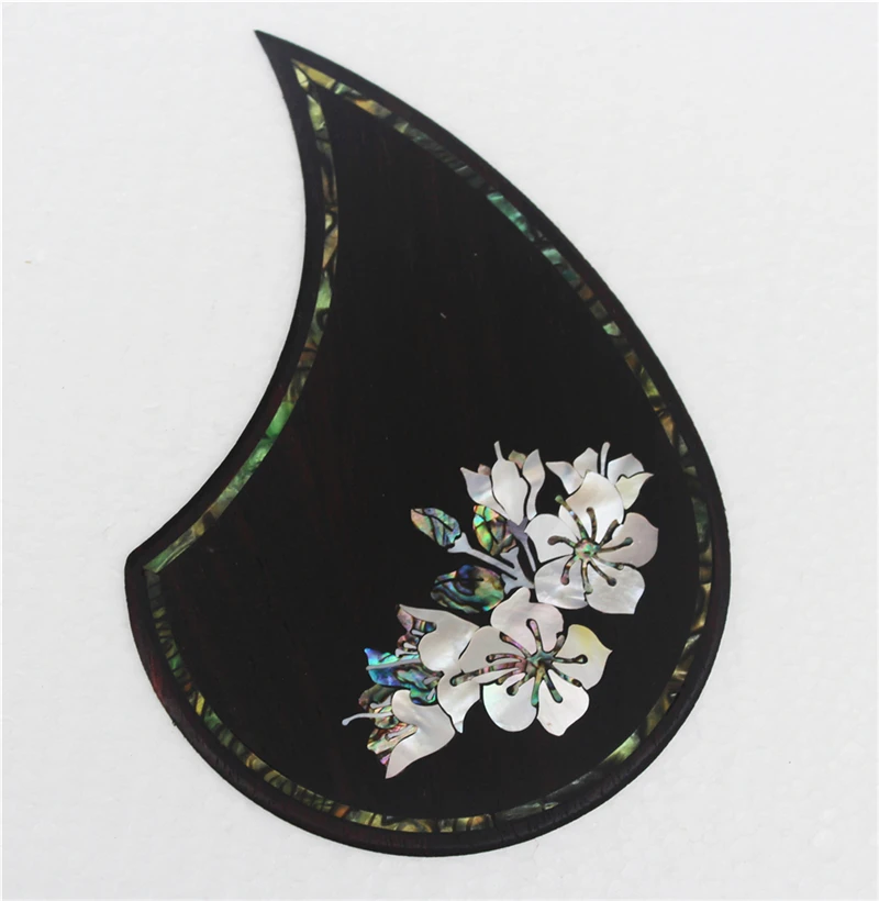 OM, OOO size Acoustic guitar pickguard, rosewood guitar pickguards, with self stickerin Guitar