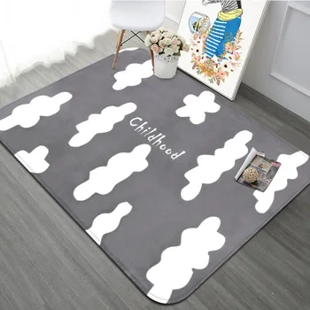 

Cartoon Clouds Carpet Kids Room Soft Living Room Carpets Home Decoration Bedroom Rug Study Room Floor Mat Children Crawling Rugs