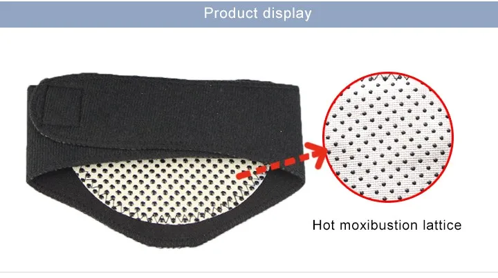 1 шт. забота о здоровье Магнитная терапия поддержка шеи Защита спонтанная Турмалин нагревательный пояс против головной боли массажер для шеи