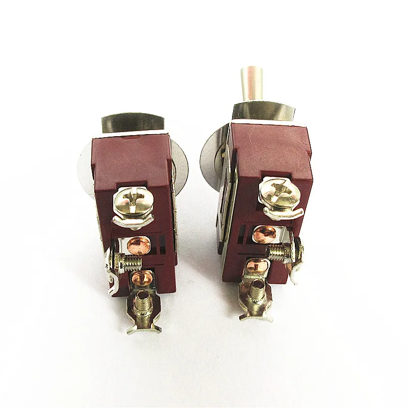 AC В 250 V 15A SPDT вкл. ВКЛ. 2 положения фиксация питания тумблер|Выключатели| |
