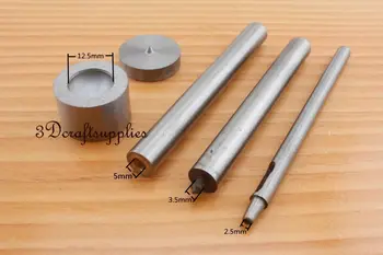 

Dome Button Snap Fastener Snap Setting Die Installation Tool Mold 12.5 mm S257
