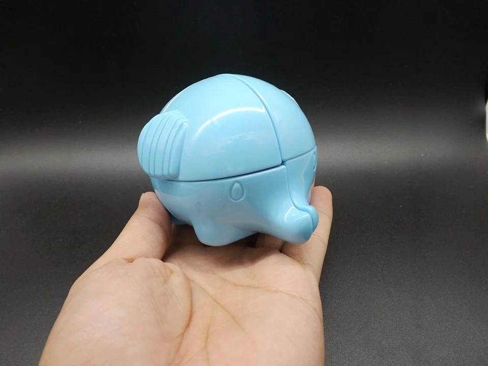 Kawaii голубой волшебный куб Маленький слон головоломка милые подарки детям