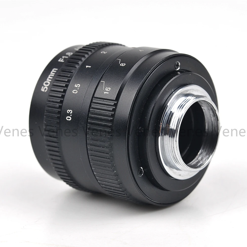 Pixco 50 мм f/1.8 APS-C объектив+ бленда+ Macro Ring+ 16 мм c адаптер для Nikon 1 микро 4/3 Pentax Q NEX Fuji для EOS M камеры