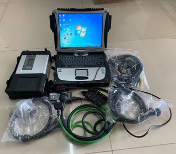 

MB Star C5 2020 SD Connect C5 with newest software 2020.3v diagnostic tool mb star c5 DAS/X/DSA/DTS with CF19 Laptop