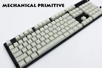 

MP 104 Keys Beige keycap Transparent ABS Blank Keycaps Keycaps For OEM Cherry MX Switches Mechanical Gaming Keyboard