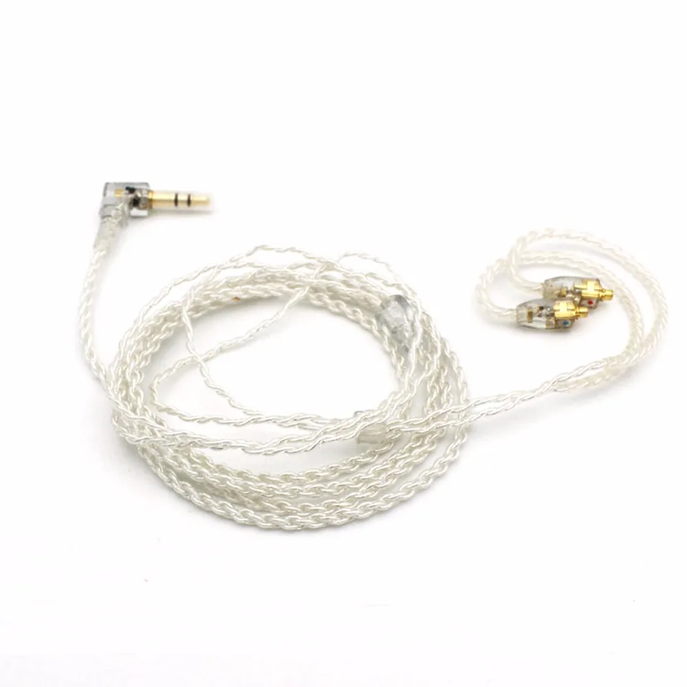 Haldane DIY 4 ядра 1,2 м MMCX кабель наушников кабель обновления для Shure SE846 SE535 SE315 SE215 UE900