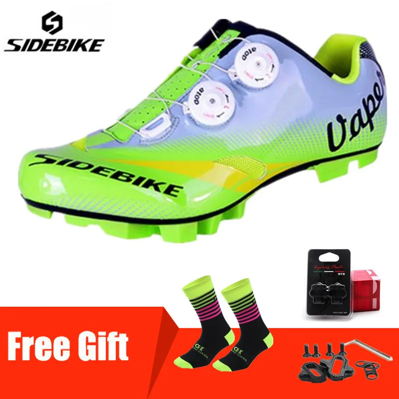 

SIDEBIKE Cycling Shoes sapatilha ciclismo mtb Mountain Bike Men sneakers Self-locking Anti-slip chaussure vtt Bicycle Shoes