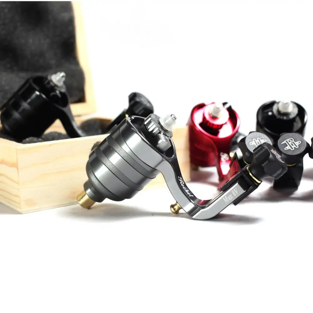 Ротационная тату машинка Rocket с прямым приводом и регулировкой хода японским