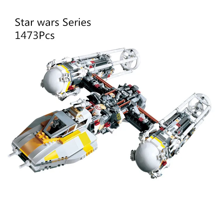 

CX 05040 1473Pcs Model building kits Compatible with Lego 10134 Series Wars MOC Y-wing 3D Bricks figure toys for children