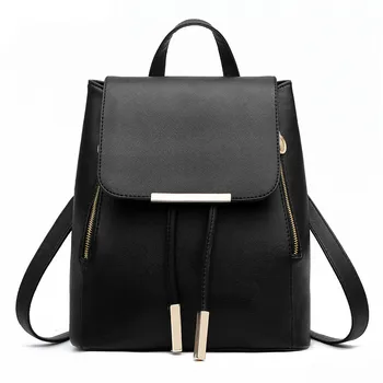 

Female Backpack Candy colors Women Pu Leather Backpacks Teenager School Bags Mochila Feminina Rucksack Mochilas Mujer 2019