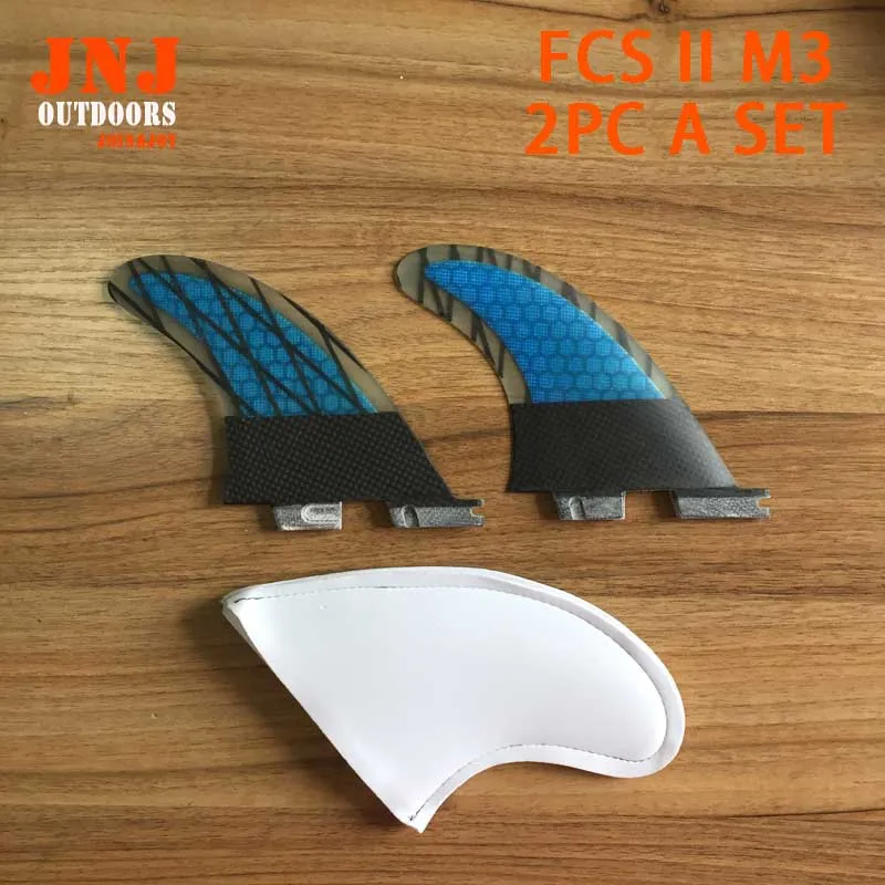 

Strongest carbon honeycomb surfboard fins FCS II G3 S fins 2pcs a set