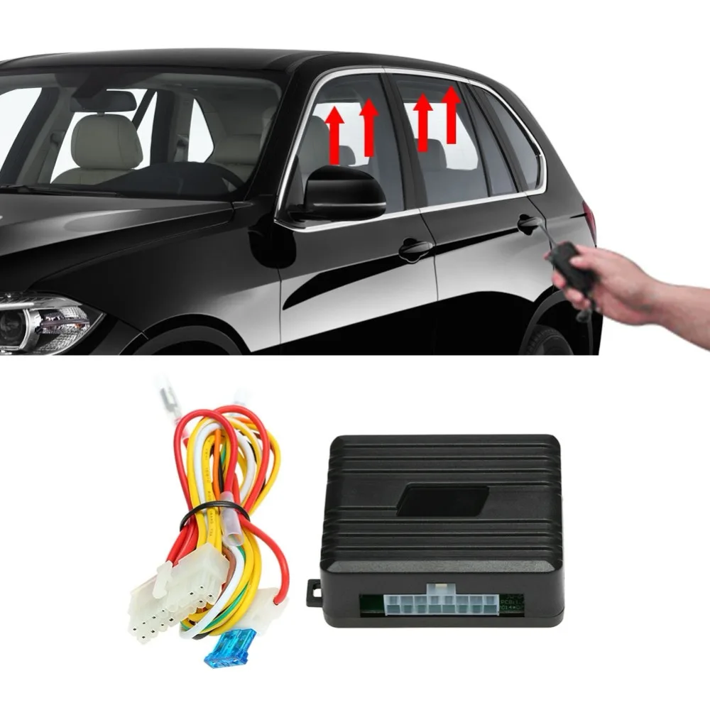 

Car Window Lifter Automatic Closer Universal Auto Up Window Lift Control Switch Safety Device