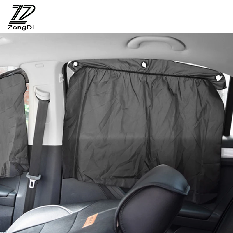 

ZD Car side window curtain Sunshade with sucker For BMW e46 e39 e60 e90 Skoda octavia rapid Mitsubishi asx outlander accessories