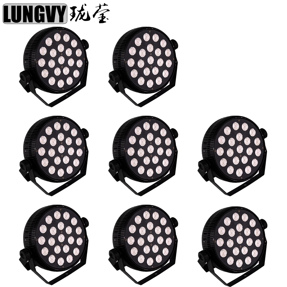 

Free Shipping 8pcs/Lot 21*10w Silent LED Par Light DMX512 Sound Control Colorful Stage Light For Music