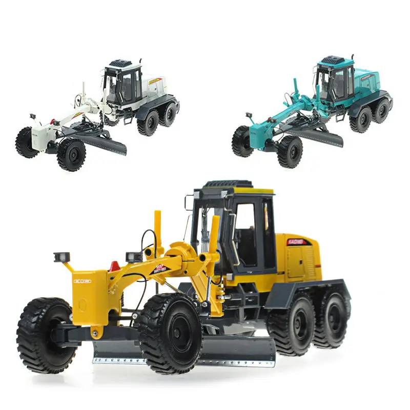 KAIDIWEI 1:35 Масштаб Грейдер Модель Diecast Металлические Строительство Транспортных