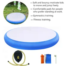 Великие реки hill круглый надувной airspot синий dia70cmxthick10cm