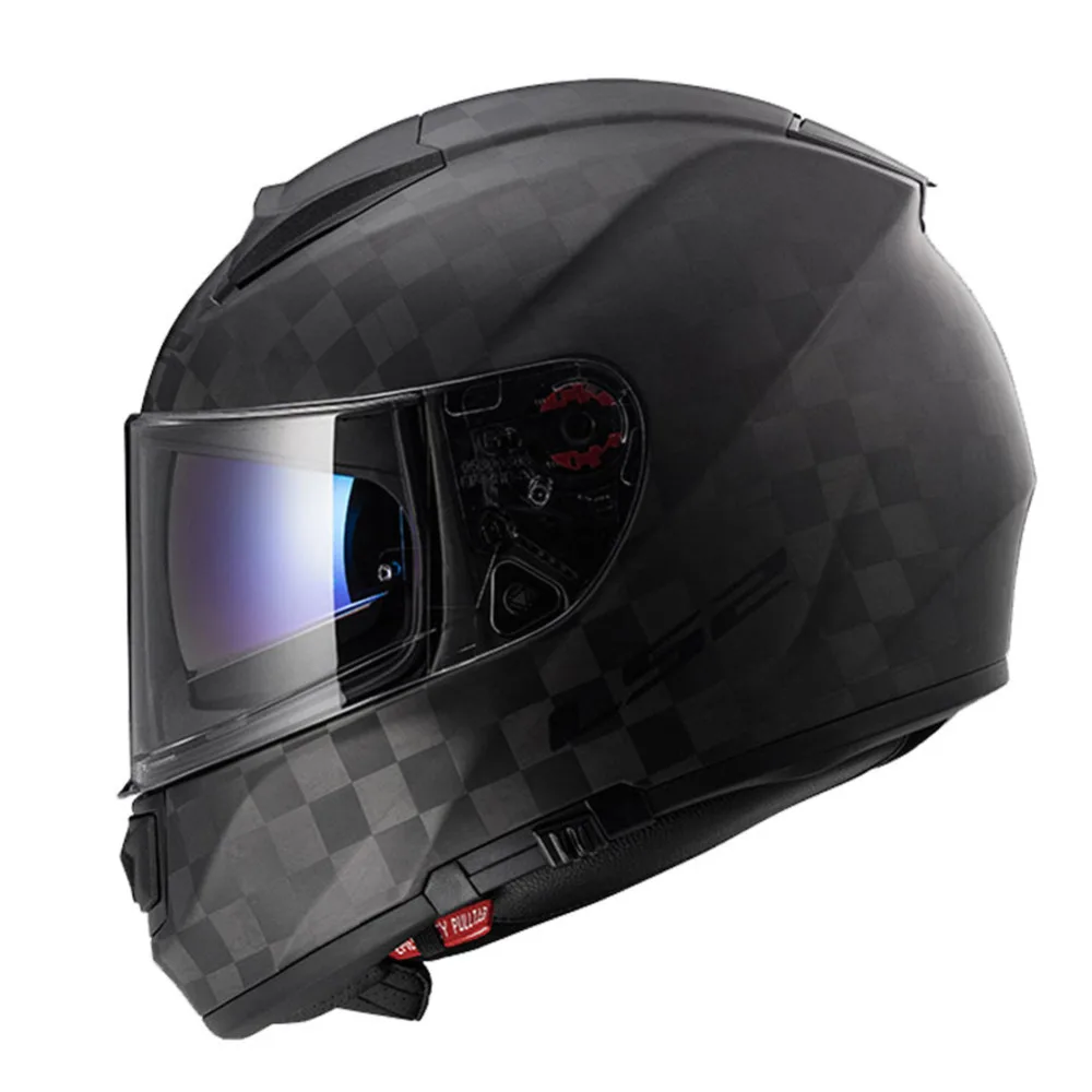 LS2 углеродного волокна Гонки полной уход за кожей лица мотоциклетный шлем Casco