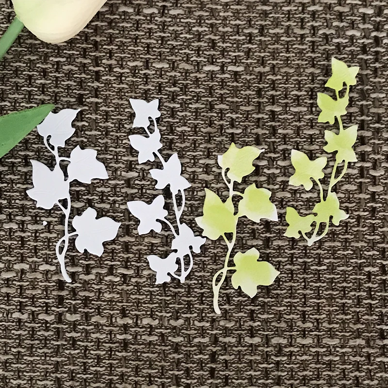 Multi-layered Trailing Ivy Leaves Dies Metal Cutting Dies for Scrapbooking Stamp and dies for Card Making Craft Dies New 2018 Multi-layered Trailing Ivy Leaves Dies Metal Cutting Dies for Scrapbooking Stamp and dies for Card Making Craft Dies New 2018