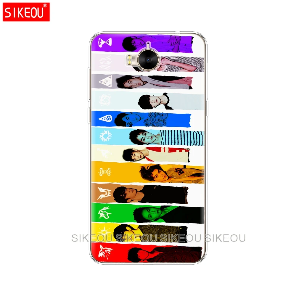 Силиконовый чехол для телефона huawei Y3 Y6 Y5 2 II 2017 nova 3e 2s LITE plus Kpop exo LUHAN Park Chanyeol|Бамперы|
