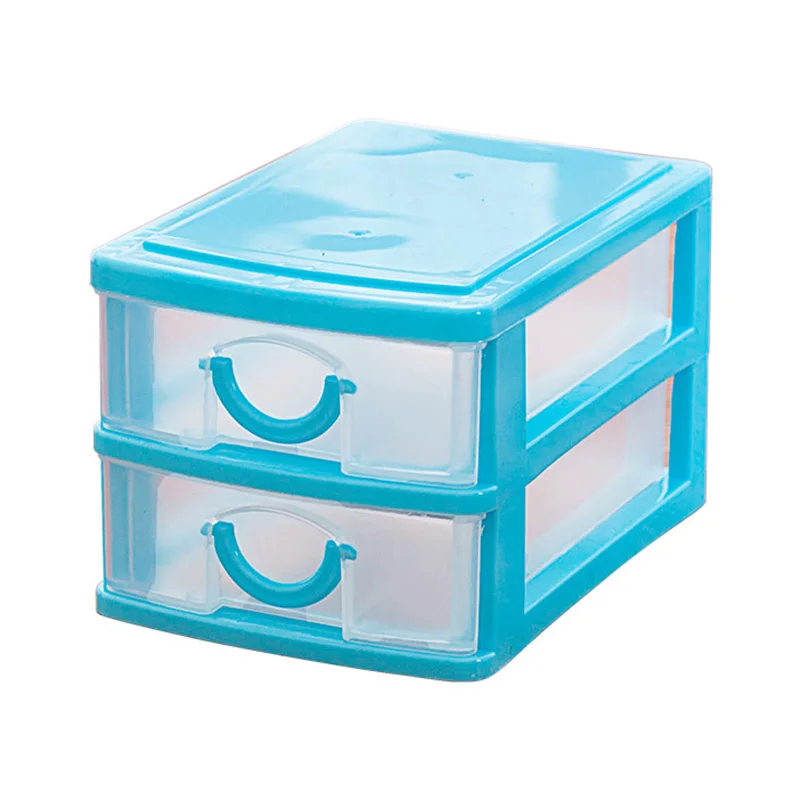 Mini translucent Drawer type plastic Storage Box-in Storage Boxes