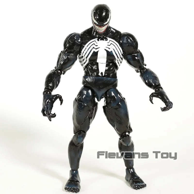 Горячие игрушки Marvel Legends Venom Spiderman 1/6 Масштаб ПВХ фигурка Коллекционная модель игрушки