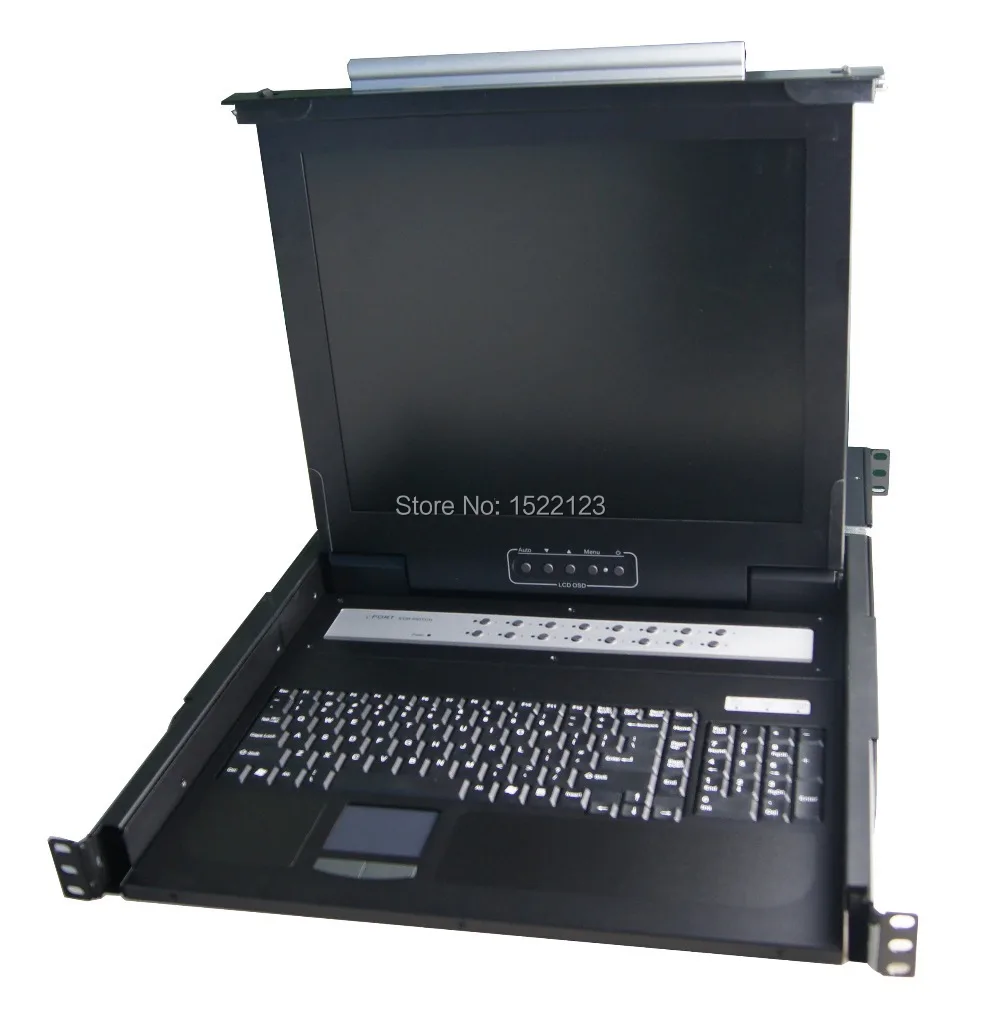 AL1716CI 16 port 17 inch over IP LCD KVM Switch-in KVM