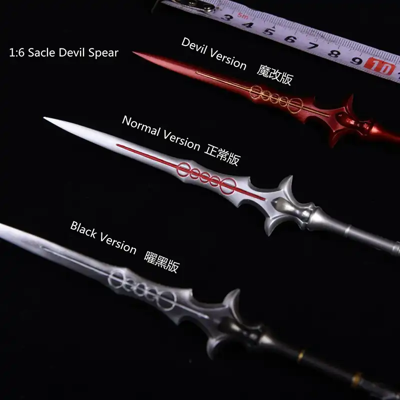 1 6スケール兵士フィギュアおもちゃ部品合金悪魔槍モデルおもちゃの武器モデルのおもちゃ アクション トイ フィギュア Aliexpress
