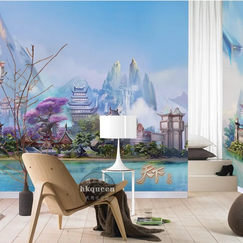 3D photo wallpaper European style wallpaper castle fairy tale background wall bedroom living room children room wallpaper mural 3D photo wallpaper European style wallpaper castle fairy tale background wall bedroom living room children room wallpaper mural