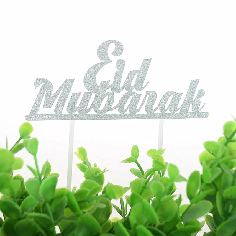 20 шт. Eid Mubarak Торт Топперы DIY украшения для кексов флажки для торта дети день рождения Свадебный для свадебной вечеринки Рамадан мусульманский Eid выпечки Декор