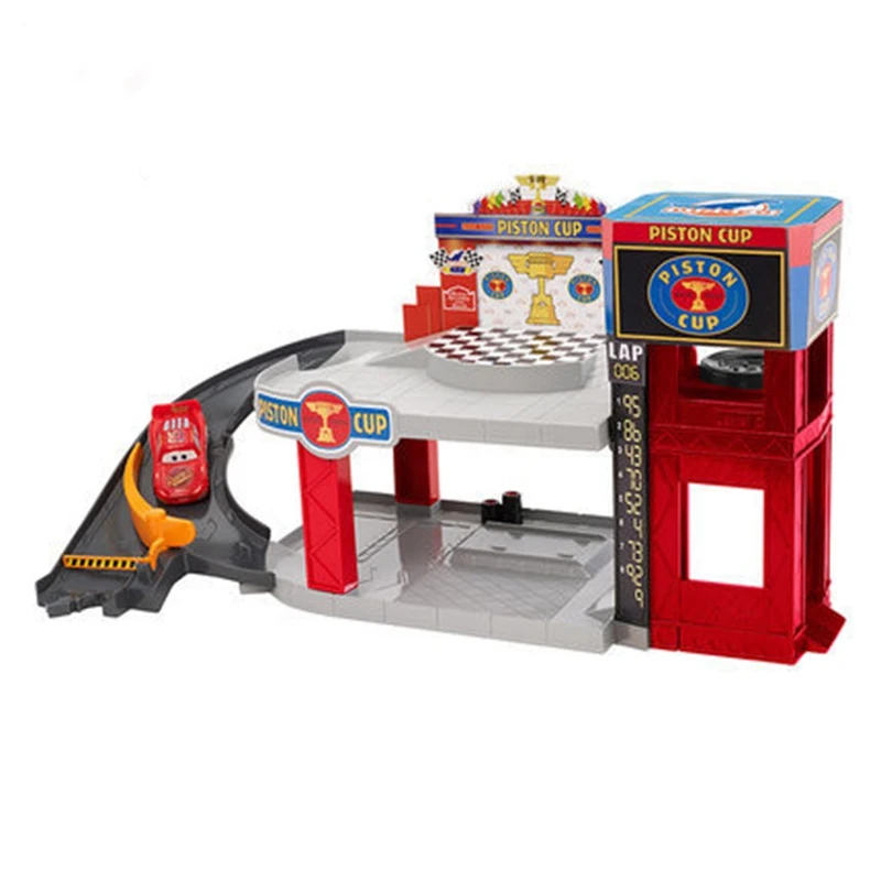 

Disney Hot Anime Cars 3 Toys For Children Birthday Gifts High Quality Alloy Rail Way Cars Action Figures Car Models lih6909