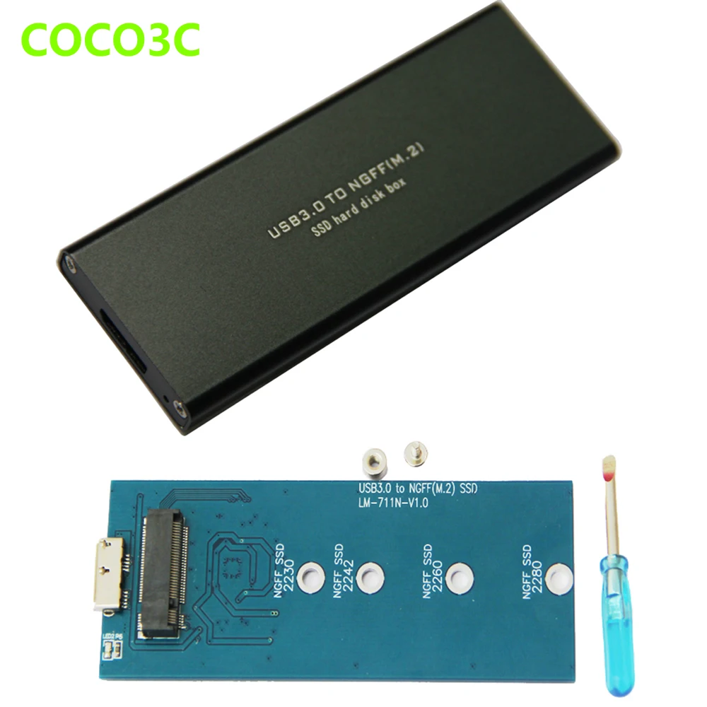 USB 3.0-NGFF SSD Ŭ, USB3.0-M.2 ϵ ũ , M2 SSD   ڽ