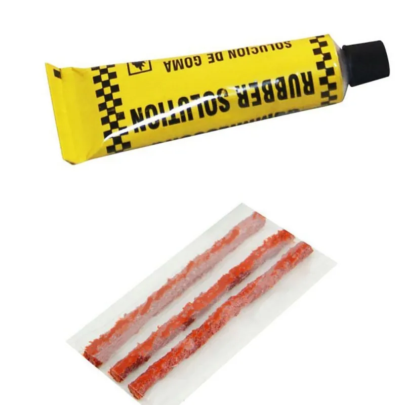 1set Professional Car Tire Repair Kit Car Bike Auto Tubeless Tire Plug Repair Tool Kit Tool