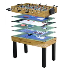סכום-4524-12 12 פונקצית ב 1 ביליארד שולחן סט כדורגל שולחן טניס קרח הוקי שחמט פוקר באולינג קוביות מקורה משחק לשחק כלי(China)