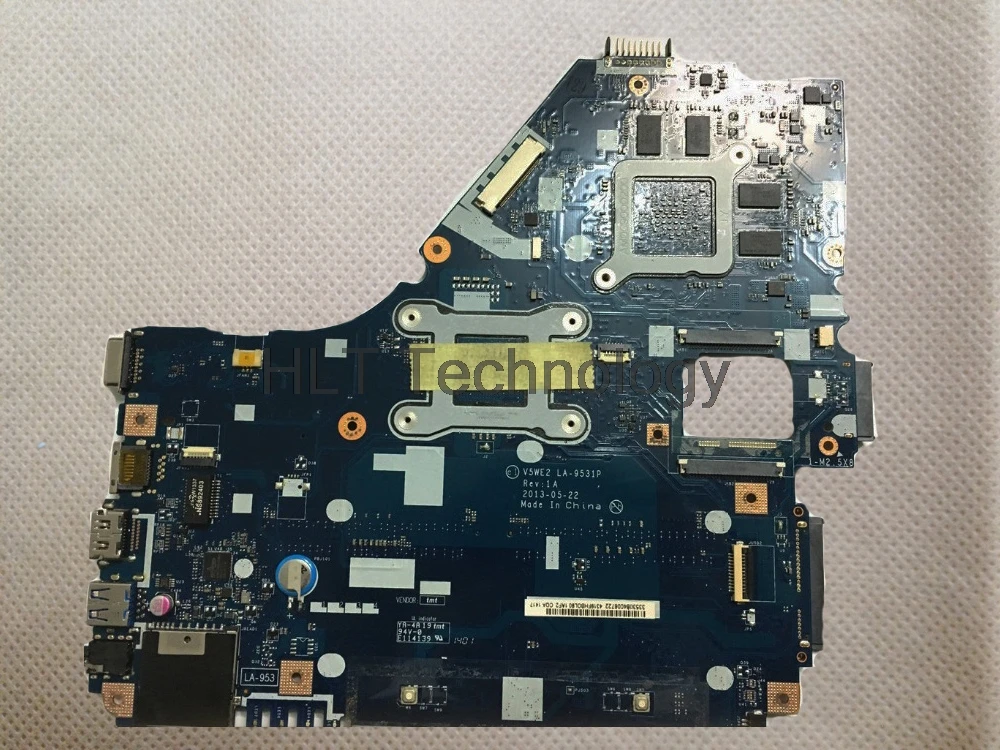 HOLYTIME اللوحة لابتوب أيسر أسباير E1-572 E1-572G V5WE2 LA-9531P NBMFP11005 I5-4200U CPU DDR3L HD8670M GPU