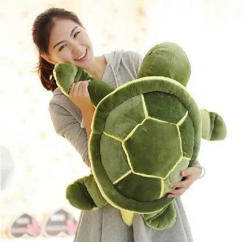 

1pcs 35cm Cute Green Sea Turtles / Tortoise Cushion Pillow Plush Toys,NICI Turtle Plush Toys Doll For Children's Gift