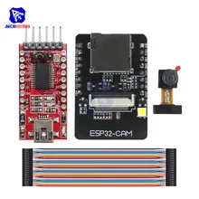 ESP32-CAM ESP32-S WI-FI плата Bluetooth OV2640 2MP Беспроводной Камера модуль TF карты слот Беспроводной расширения модуль для Arduino