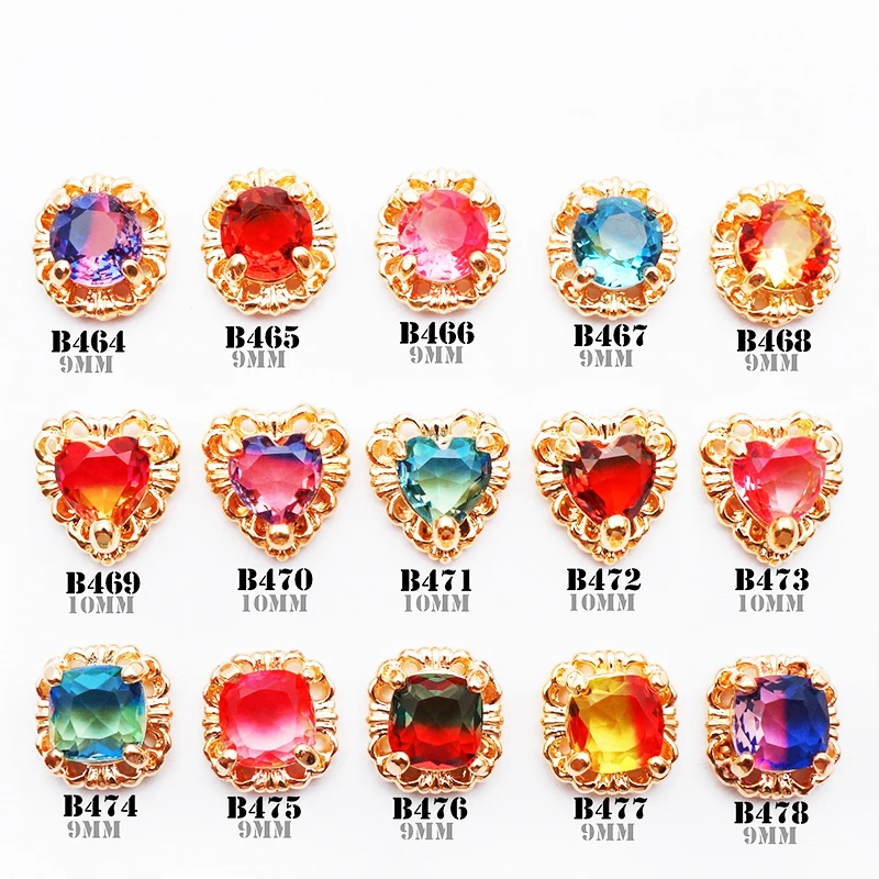 Kokardki na Paznokcie Jóias de Unhas Gota de Água Nova Chegada Metal Swarovsky Unha Krysztal Unhas Mix Decoração 50 Pçs 4 Cheap Strass e decorações
