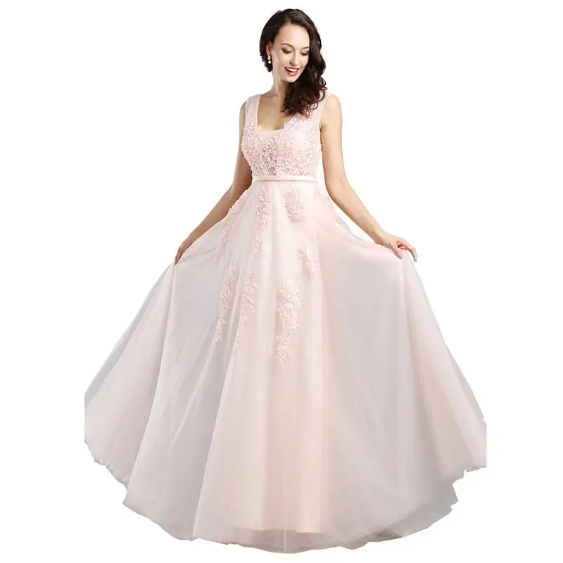 2018 Women Lace Beading Sexy Backless Red White Pink Long Banquet Dress